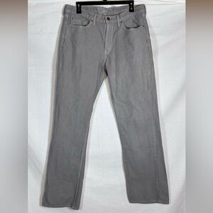 Banana Republic Straight Fit Jeans Men’s 34x32 Gray Denim Pants Cotton